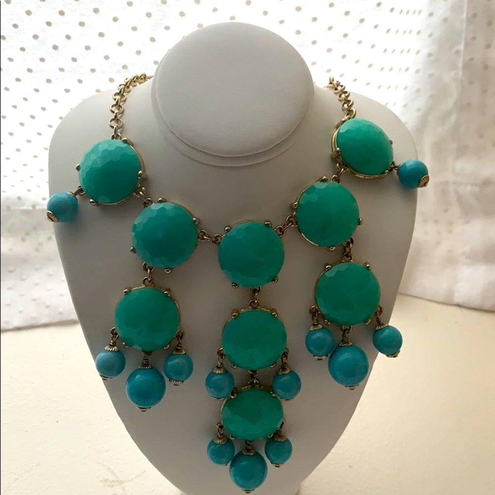 J Crew Chunky Statement Necklace Bubble Bauble Bib